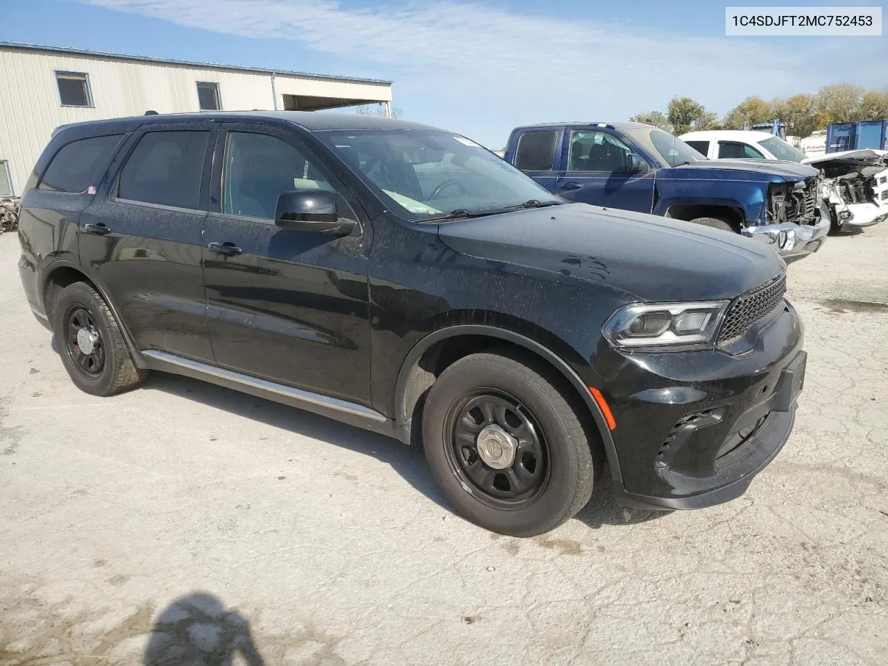 1C4SDJFT2MC752453 2021 Dodge Durango Pursuit