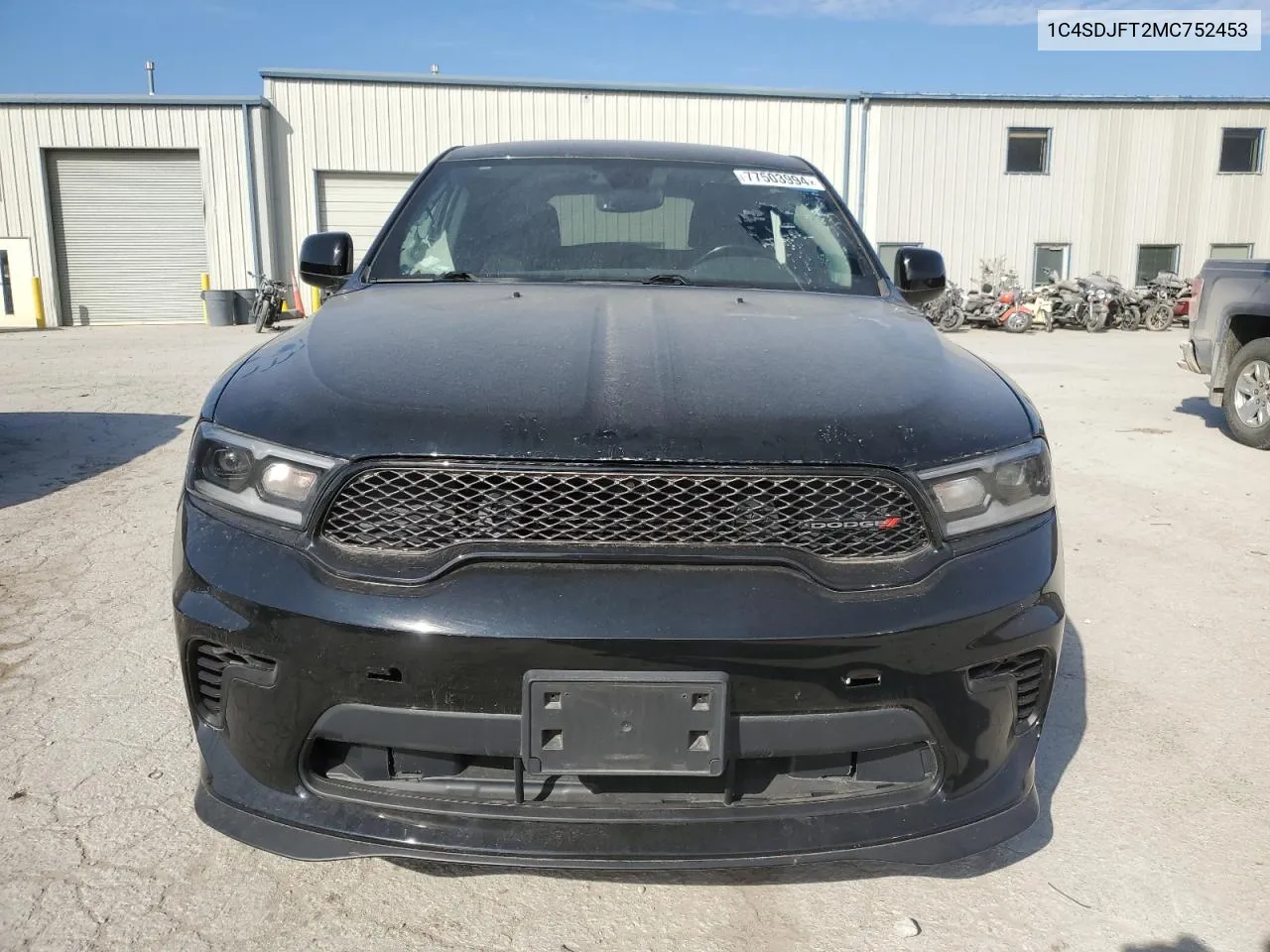 2021 Dodge Durango Pursuit VIN: 1C4SDJFT2MC752453 Lot: 77503994