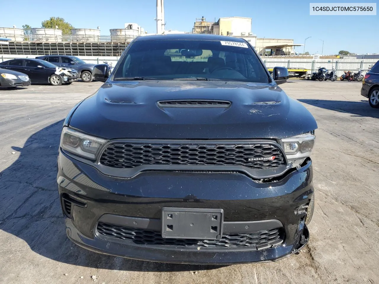 2021 Dodge Durango R/T VIN: 1C4SDJCT0MC575650 Lot: 79578544