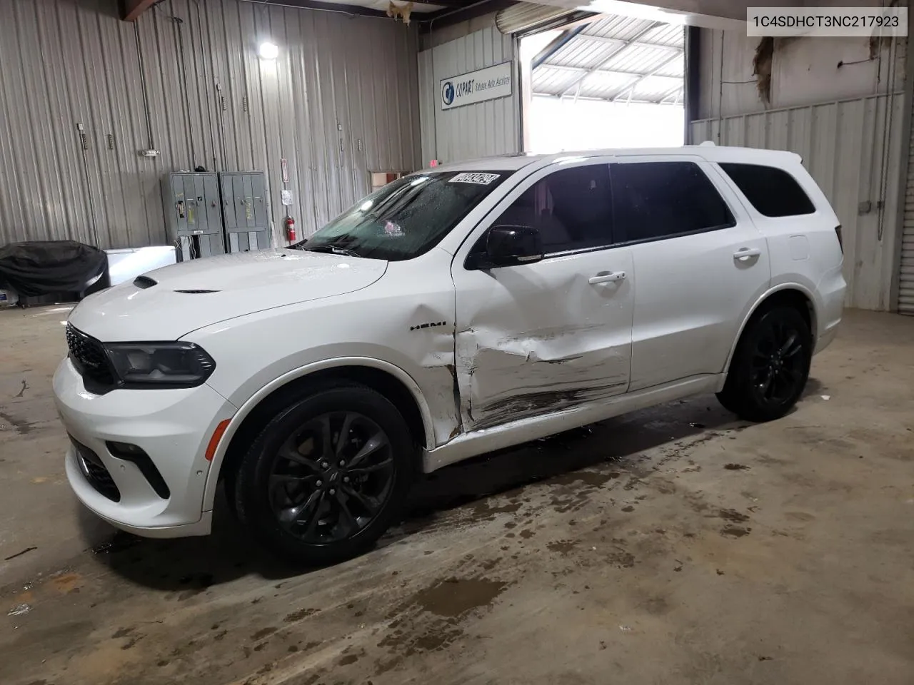 2022 Dodge Durango R/T VIN: 1C4SDHCT3NC217923 Lot: 48434294