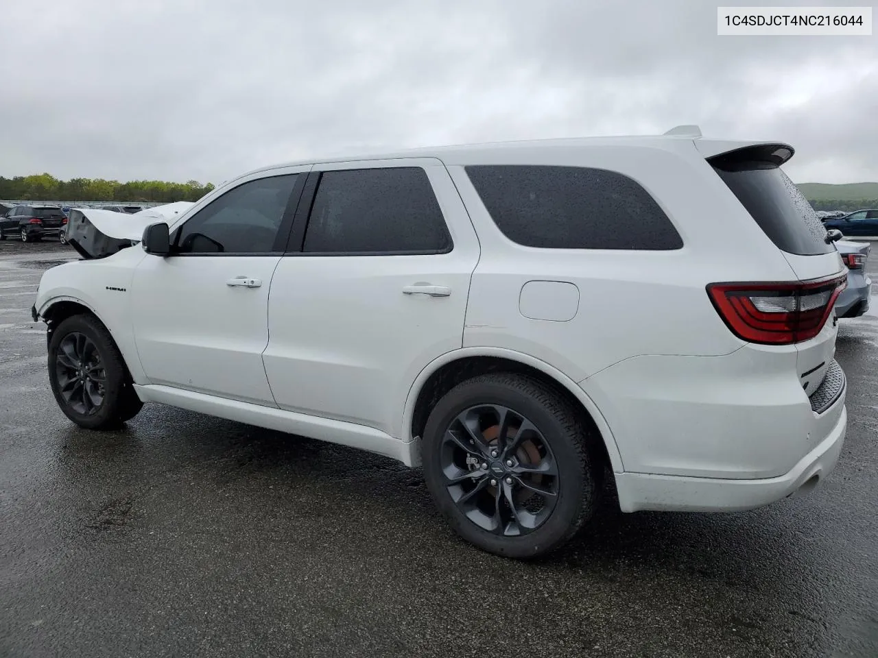 2022 Dodge Durango R/T VIN: 1C4SDJCT4NC216044 Lot: 50824464