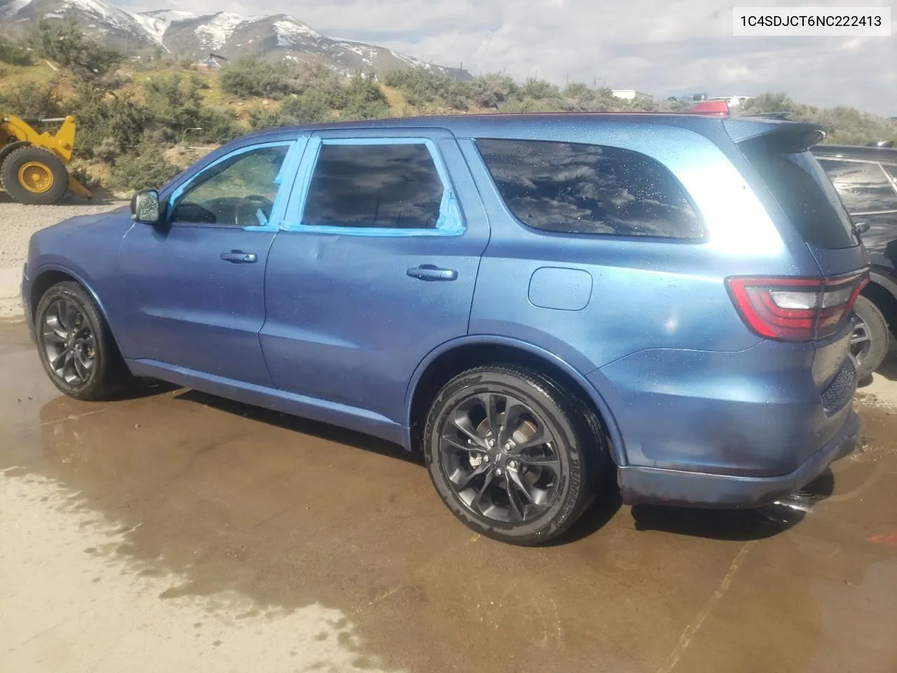 2022 Dodge Durango R/T VIN: 1C4SDJCT6NC222413 Lot: 52165474