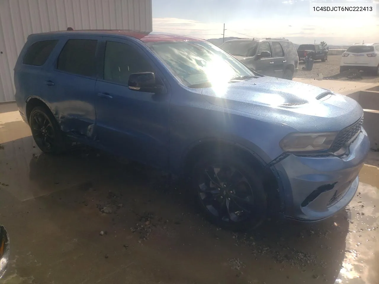 2022 Dodge Durango R/T VIN: 1C4SDJCT6NC222413 Lot: 52165474