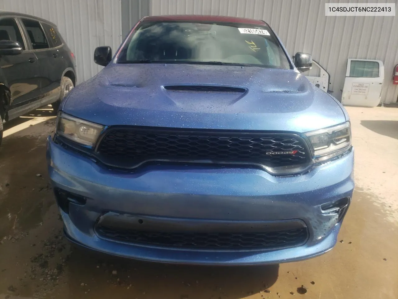 2022 Dodge Durango R/T VIN: 1C4SDJCT6NC222413 Lot: 52165474