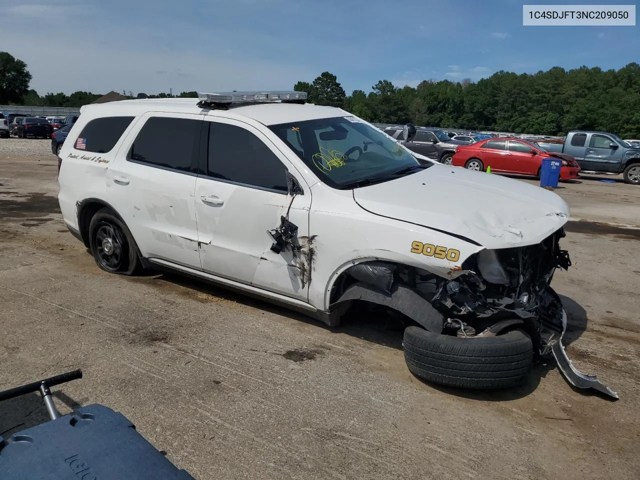 2022 Dodge Durango Pursuit VIN: 1C4SDJFT3NC209050 Lot: 56461334