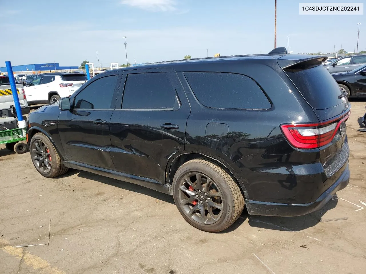 2022 Dodge Durango R/T VIN: 1C4SDJCT2NC202241 Lot: 64207534