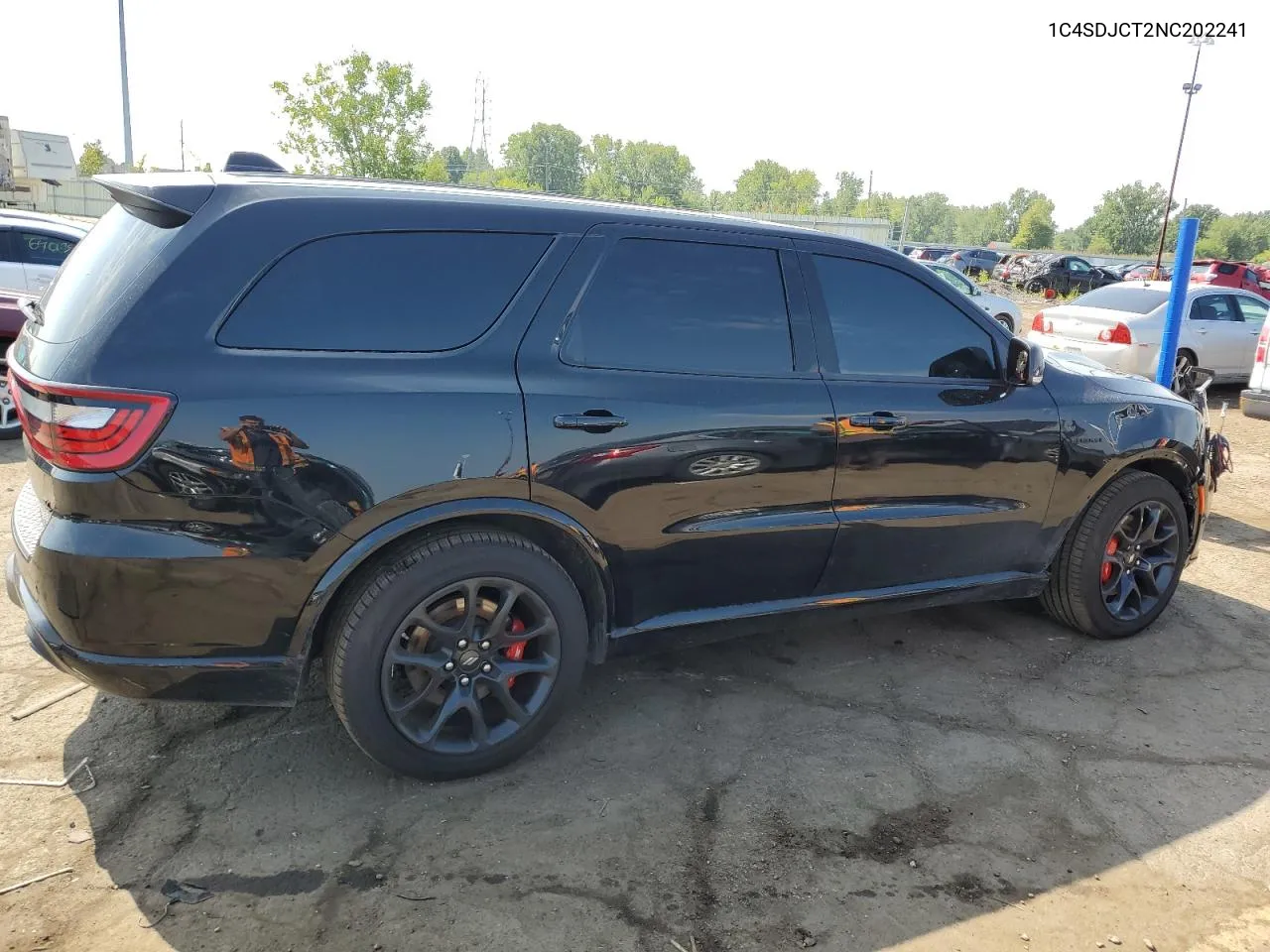 2022 Dodge Durango R/T VIN: 1C4SDJCT2NC202241 Lot: 64207534