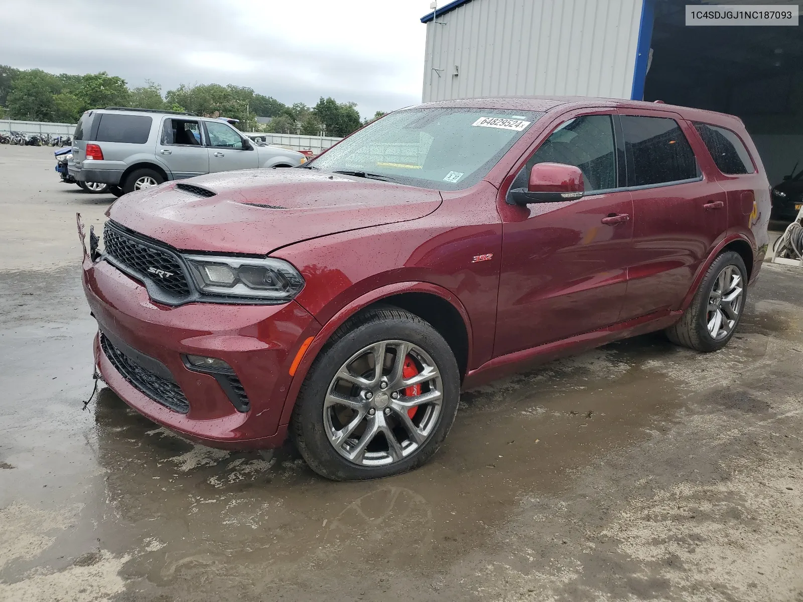 2022 Dodge Durango Srt 392 VIN: 1C4SDJGJ1NC187093 Lot: 64829524