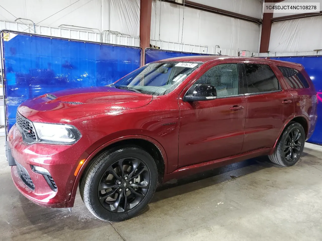 2022 Dodge Durango R/T VIN: 1C4SDJCT4NC108278 Lot: 66157954