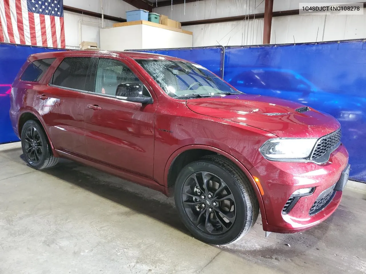 2022 Dodge Durango R/T VIN: 1C4SDJCT4NC108278 Lot: 66157954