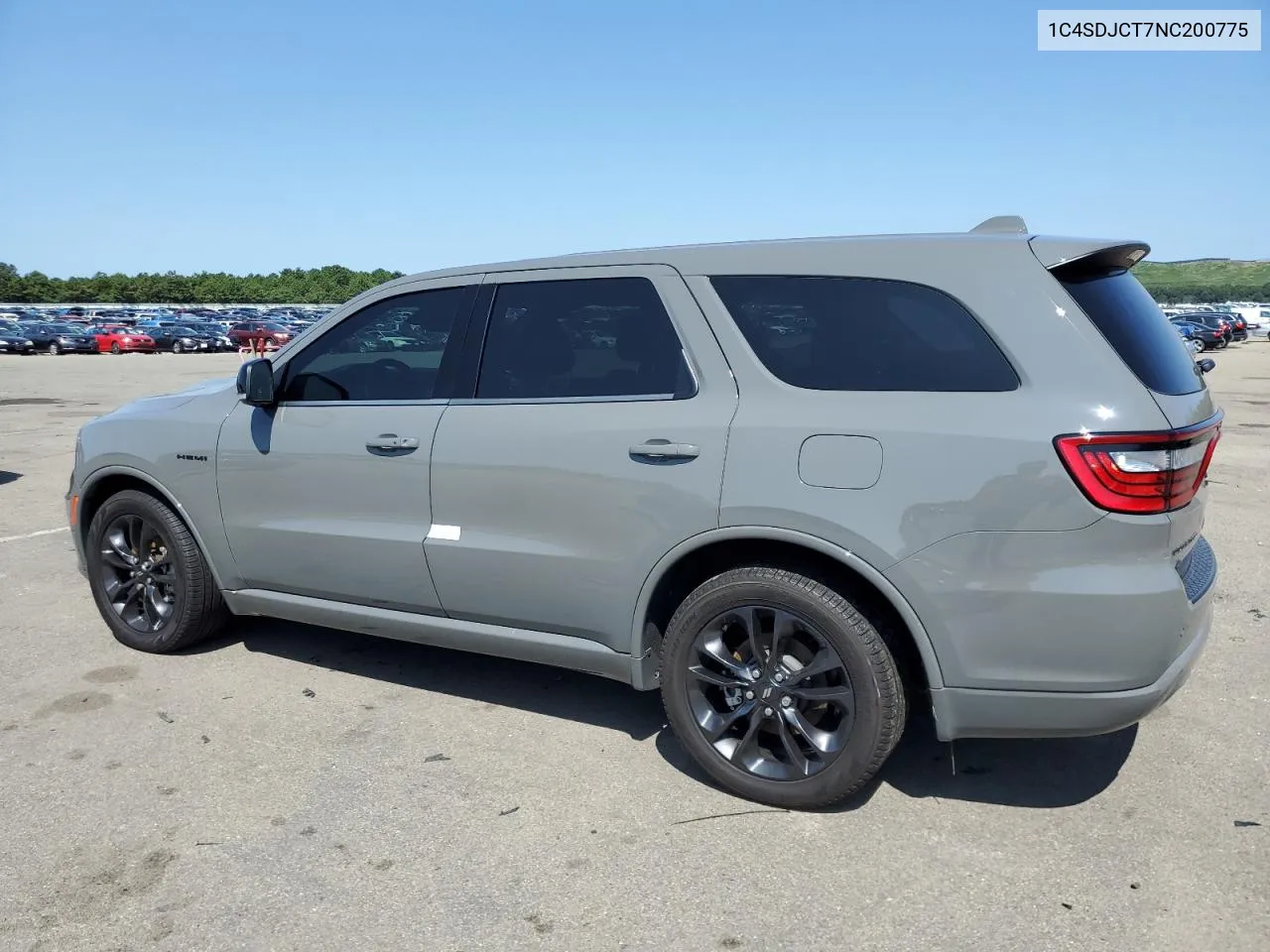 2022 Dodge Durango R/T VIN: 1C4SDJCT7NC200775 Lot: 68663574