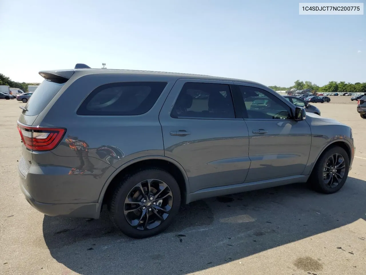 2022 Dodge Durango R/T VIN: 1C4SDJCT7NC200775 Lot: 68663574