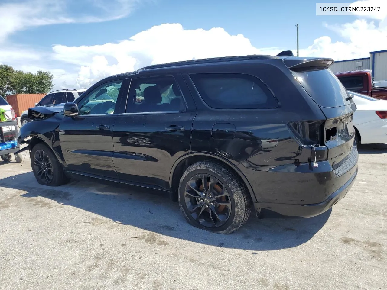 2022 Dodge Durango R/T VIN: 1C4SDJCT9NC223247 Lot: 68760674