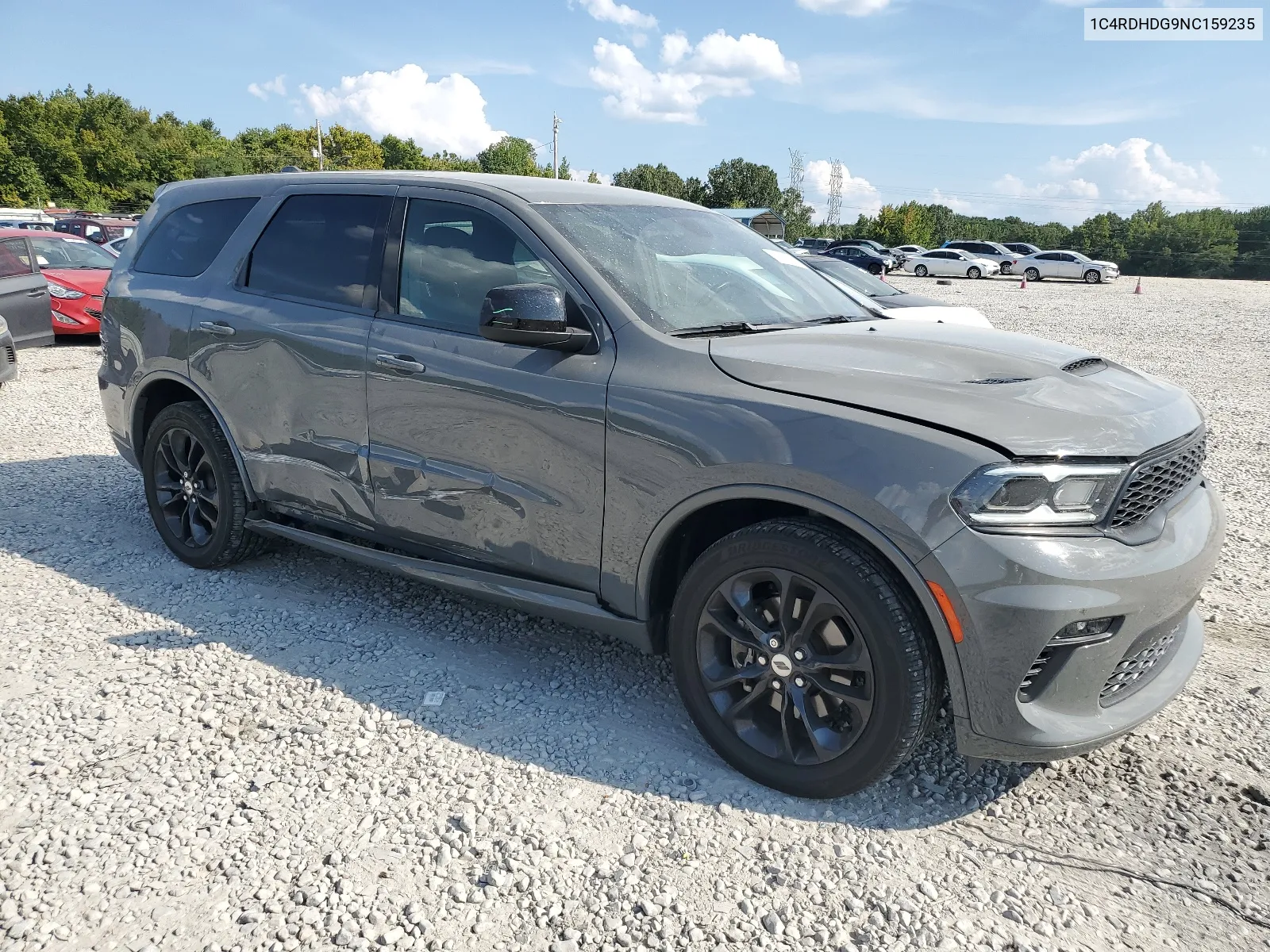 2022 Dodge Durango Gt VIN: 1C4RDHDG9NC159235 Lot: 68941534