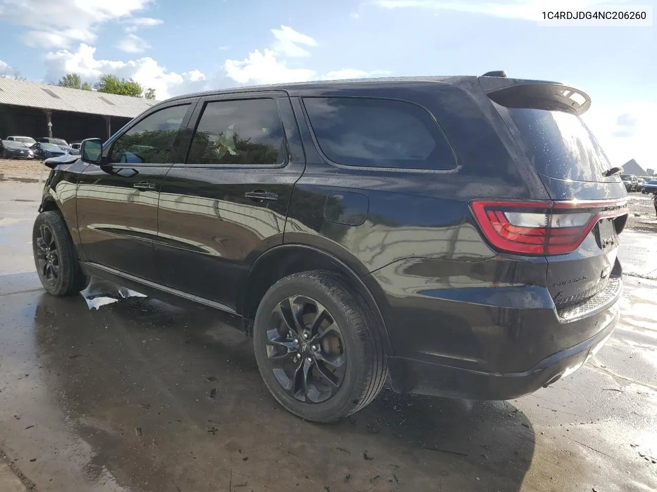 2022 Dodge Durango Gt VIN: 1C4RDJDG4NC206260 Lot: 69413874