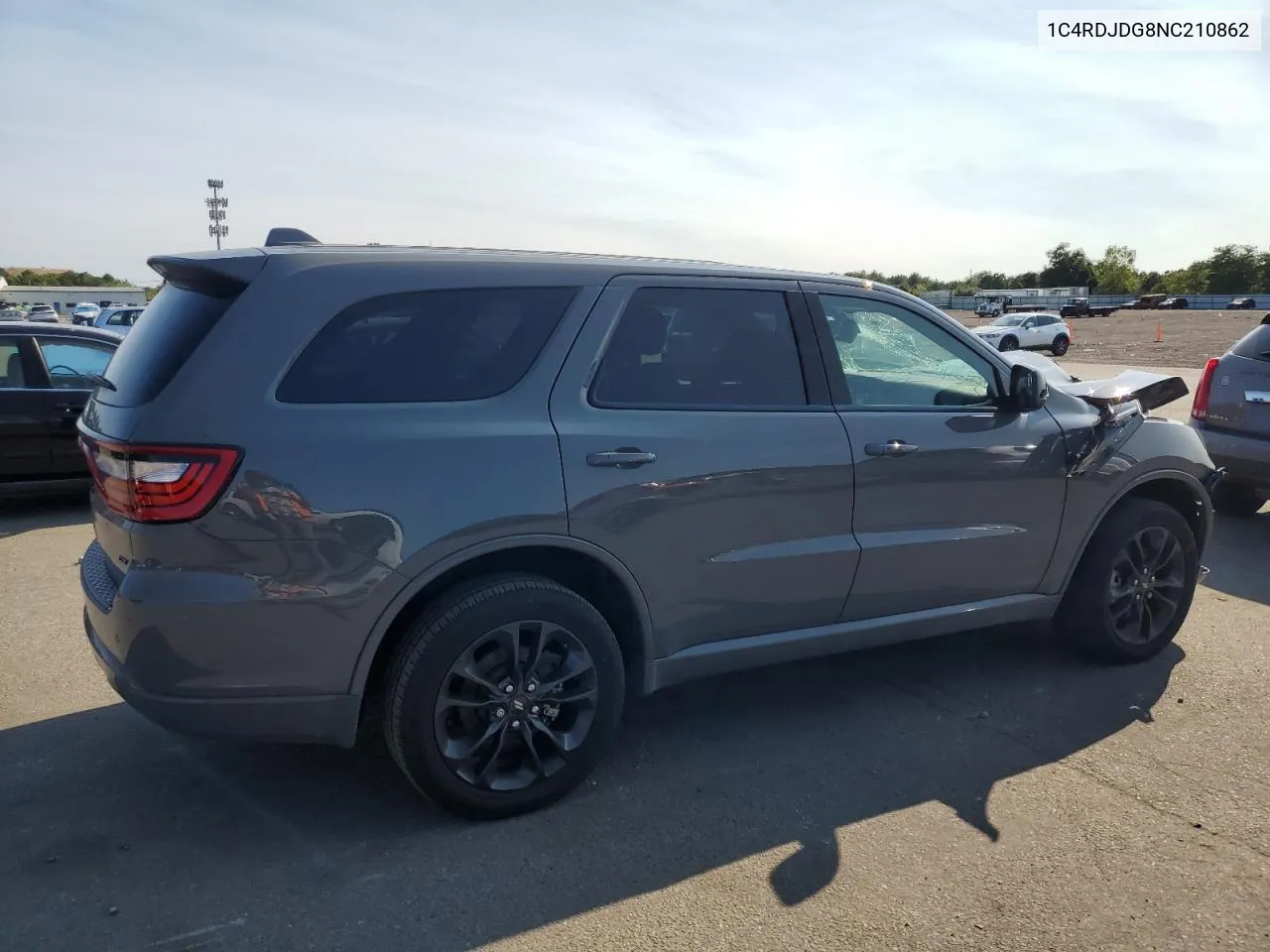 2022 Dodge Durango Gt VIN: 1C4RDJDG8NC210862 Lot: 69500444