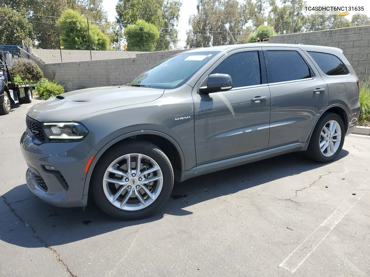 2022 Dodge Durango R/T VIN: 1C4SDHCT6NC131635 Lot: 69715184