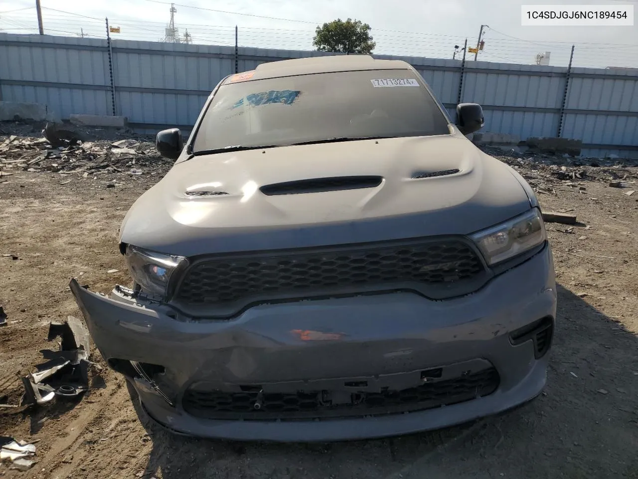 2022 Dodge Durango Srt 392 VIN: 1C4SDJGJ6NC189454 Lot: 71713274