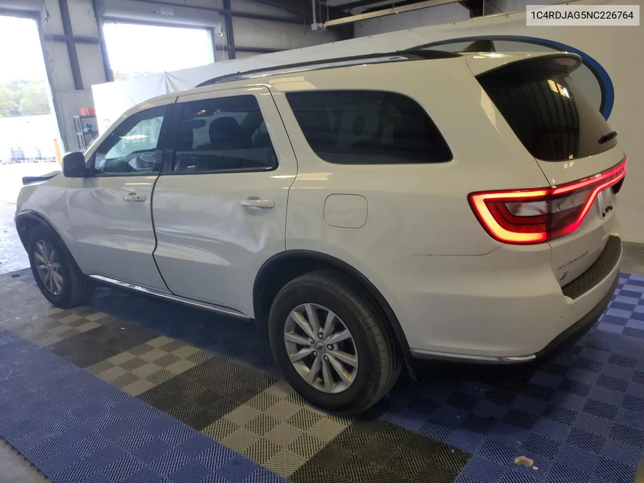 2022 Dodge Durango Sxt VIN: 1C4RDJAG5NC226764 Lot: 71879964