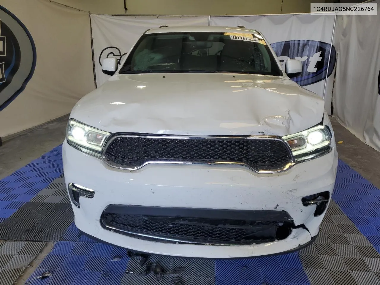 2022 Dodge Durango Sxt VIN: 1C4RDJAG5NC226764 Lot: 71879964