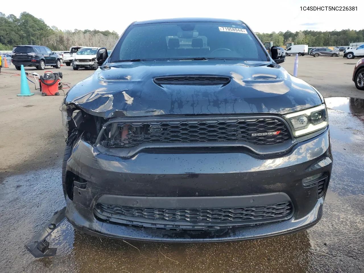 2022 Dodge Durango R/T VIN: 1C4SDHCT5NC226381 Lot: 71958944