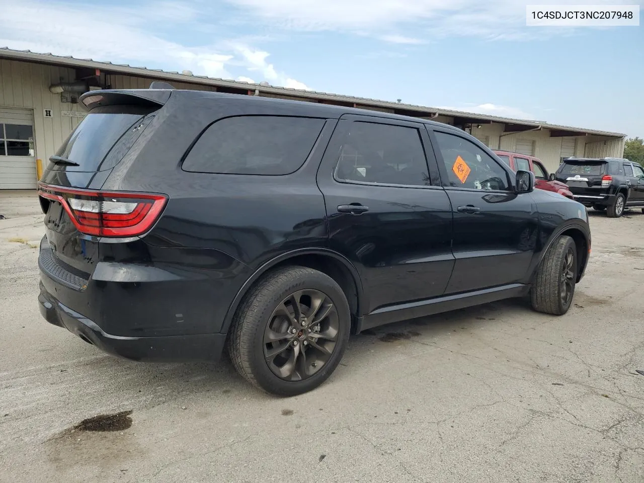 2022 Dodge Durango R/T VIN: 1C4SDJCT3NC207948 Lot: 71965454