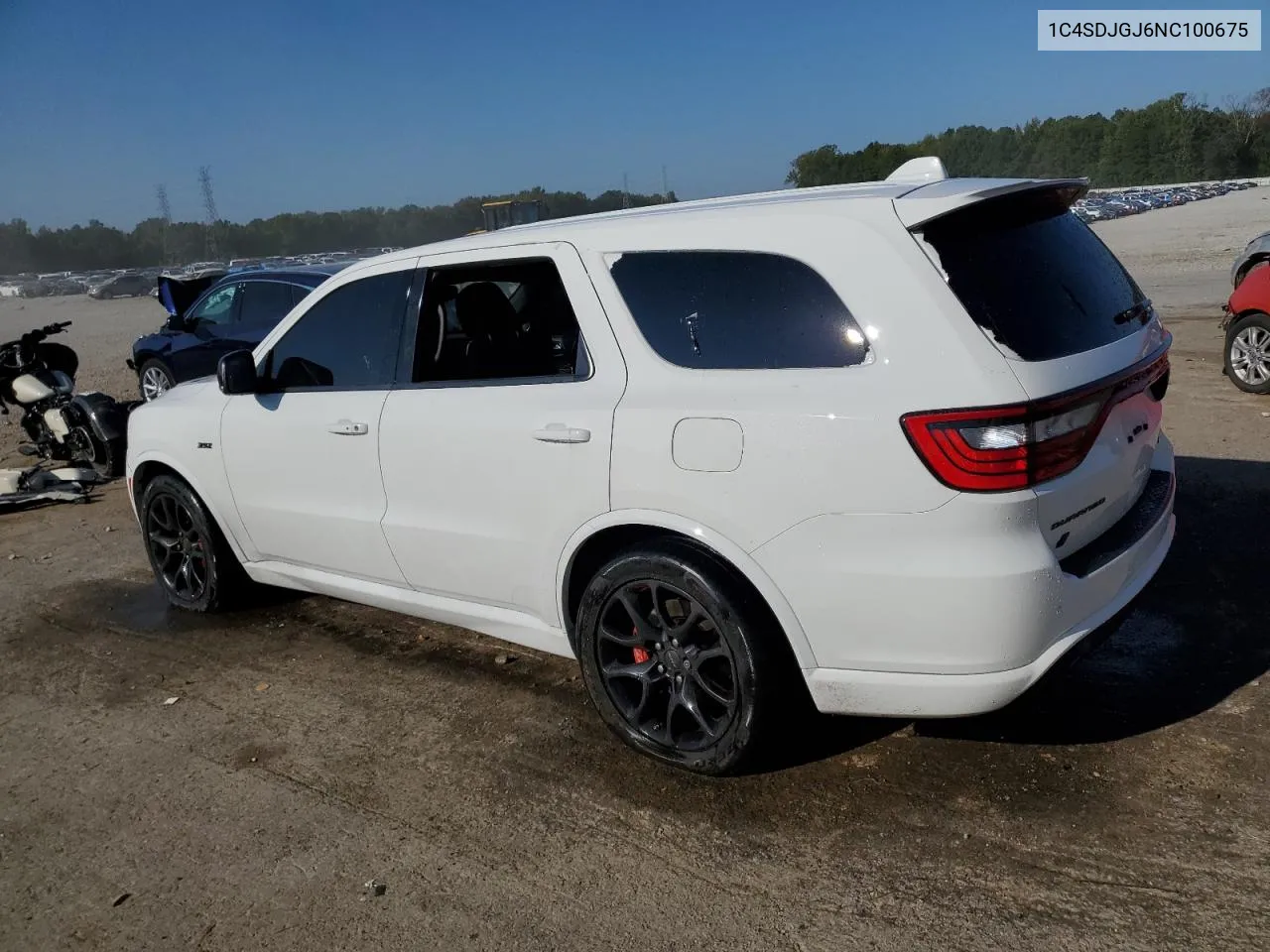 2022 Dodge Durango Srt 392 VIN: 1C4SDJGJ6NC100675 Lot: 72011814