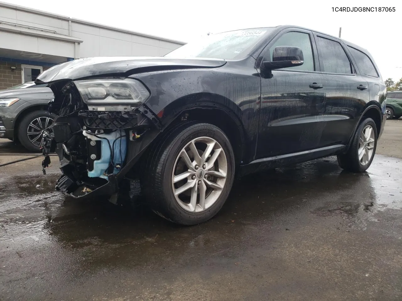 2022 Dodge Durango Gt VIN: 1C4RDJDG8NC187065 Lot: 72086544