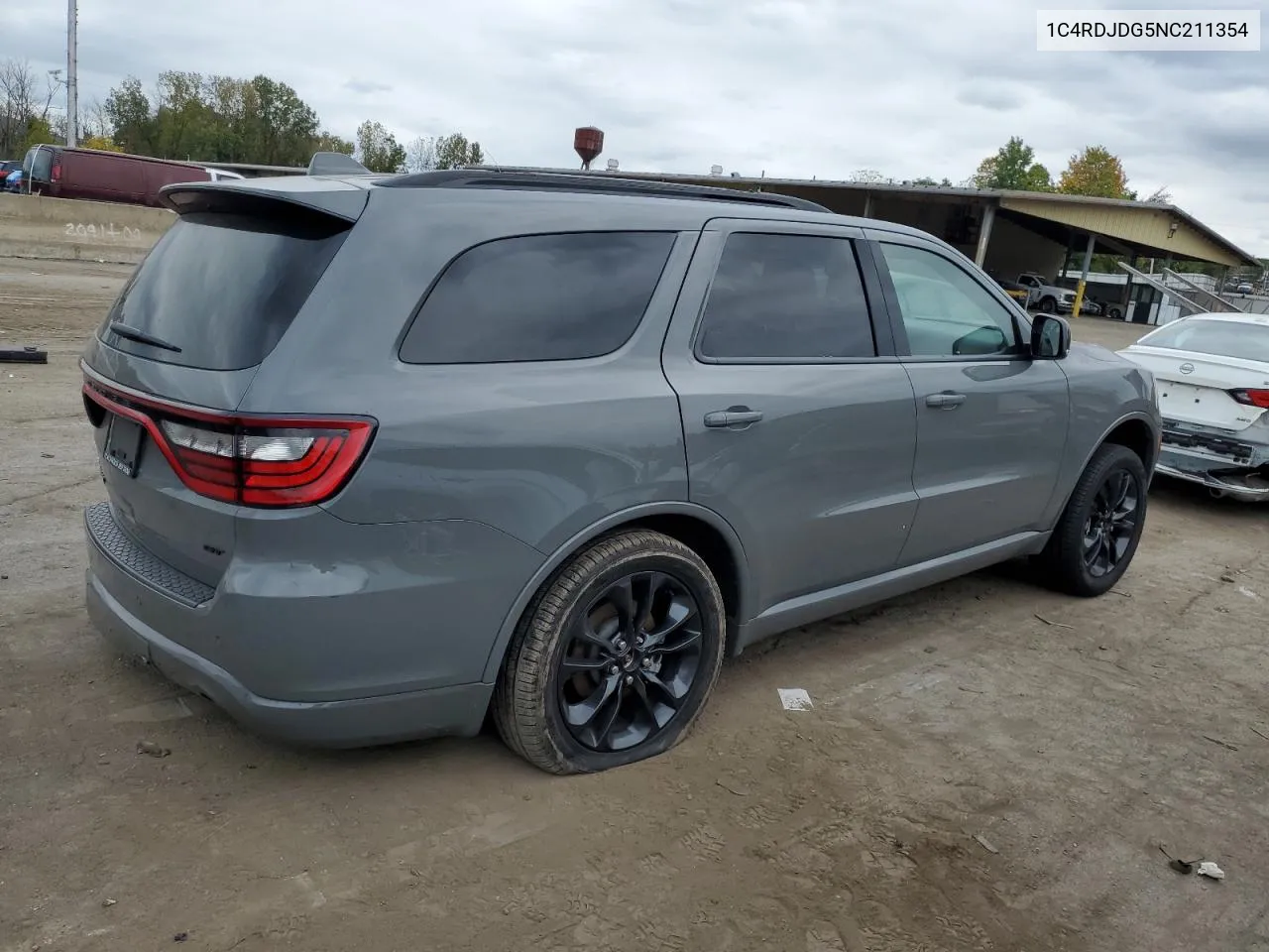 1C4RDJDG5NC211354 2022 Dodge Durango Gt