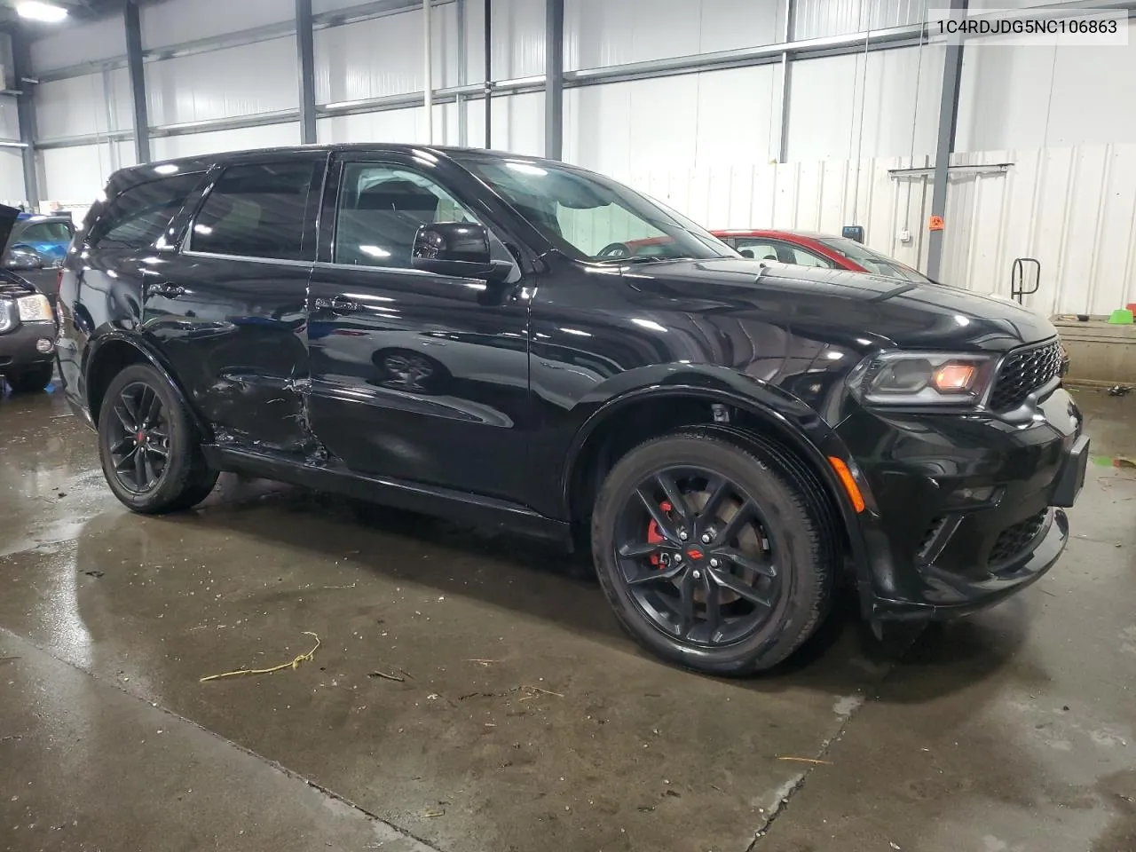 2022 Dodge Durango Gt VIN: 1C4RDJDG5NC106863 Lot: 73110744