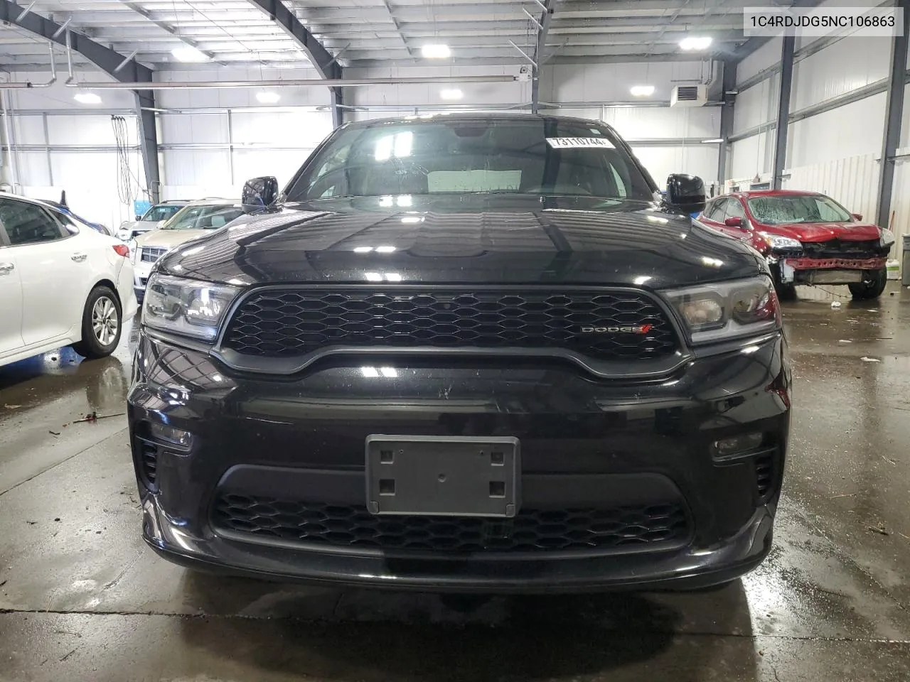 1C4RDJDG5NC106863 2022 Dodge Durango Gt