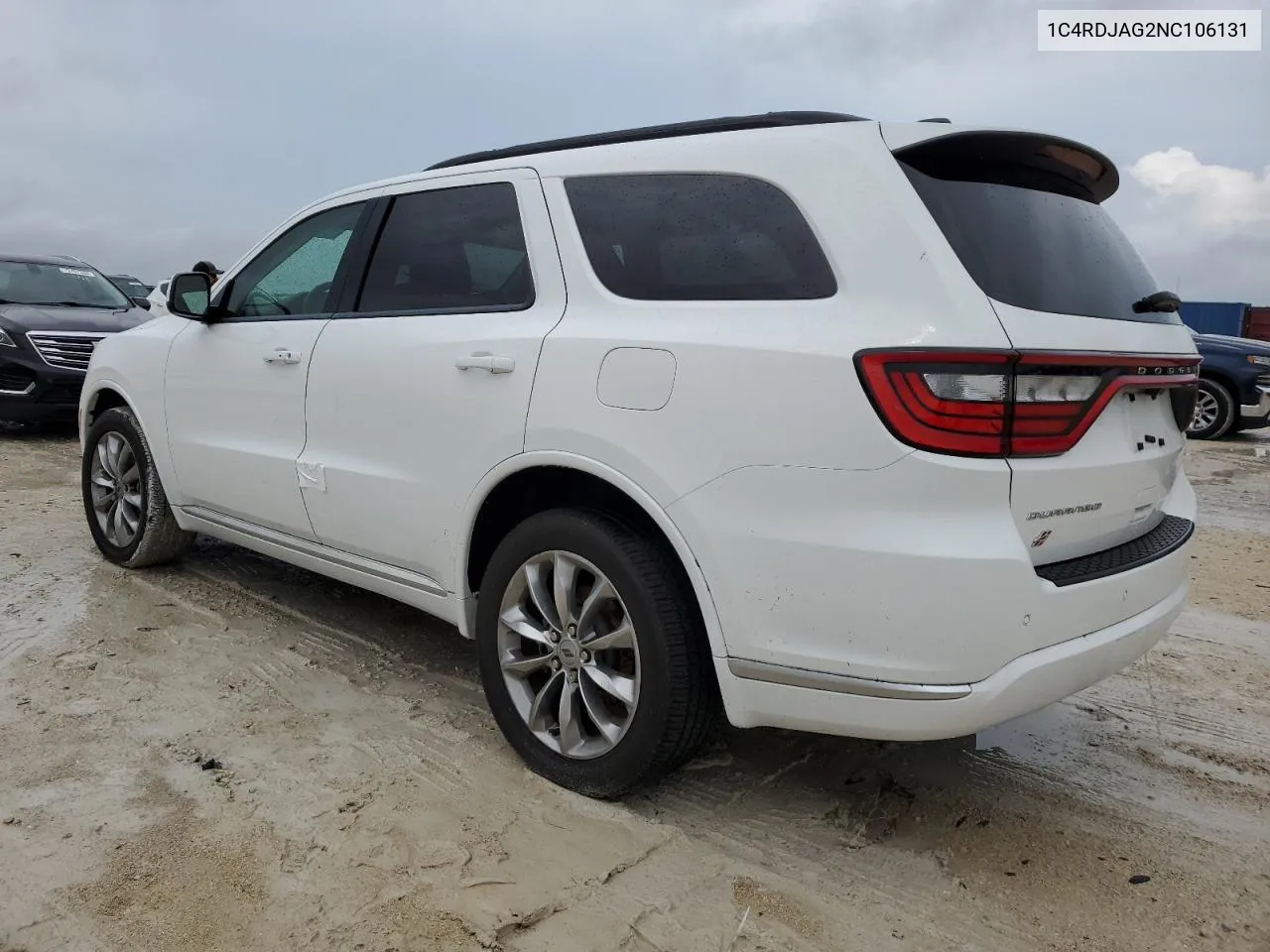 2022 Dodge Durango Sxt VIN: 1C4RDJAG2NC106131 Lot: 73766264