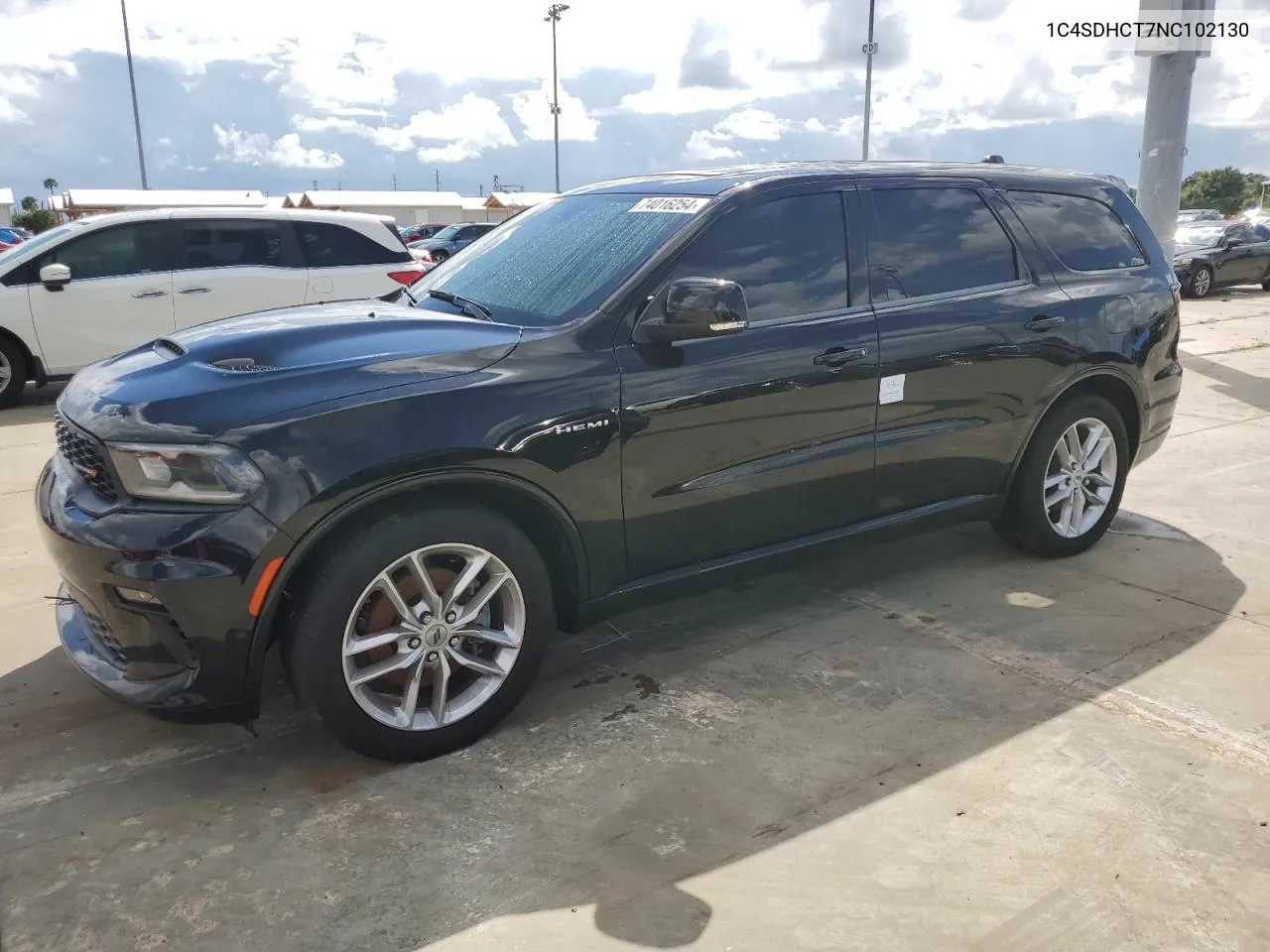 2022 Dodge Durango R/T VIN: 1C4SDHCT7NC102130 Lot: 74016254