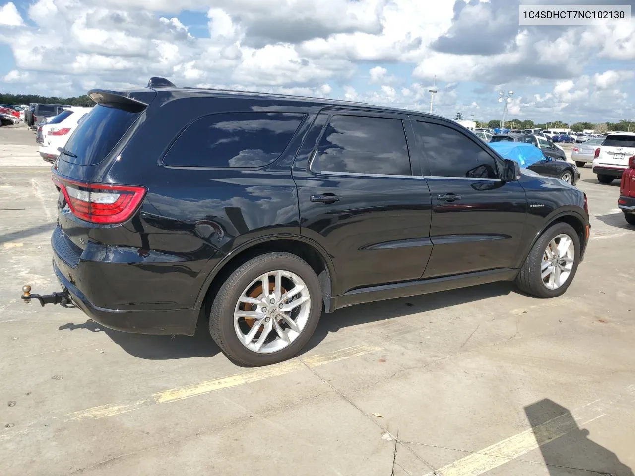 2022 Dodge Durango R/T VIN: 1C4SDHCT7NC102130 Lot: 74016254