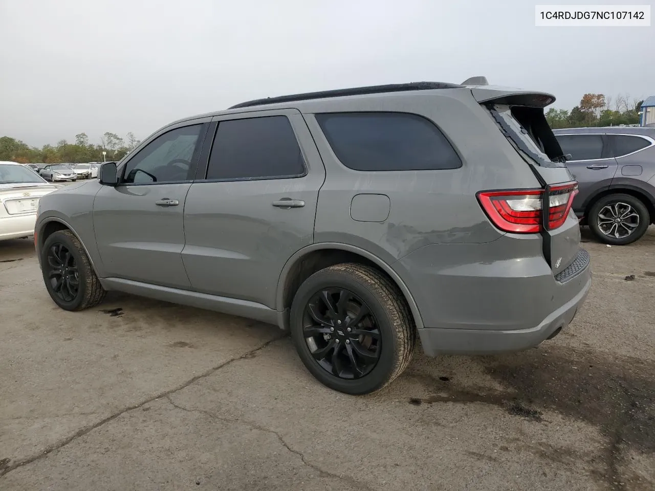 1C4RDJDG7NC107142 2022 Dodge Durango Gt