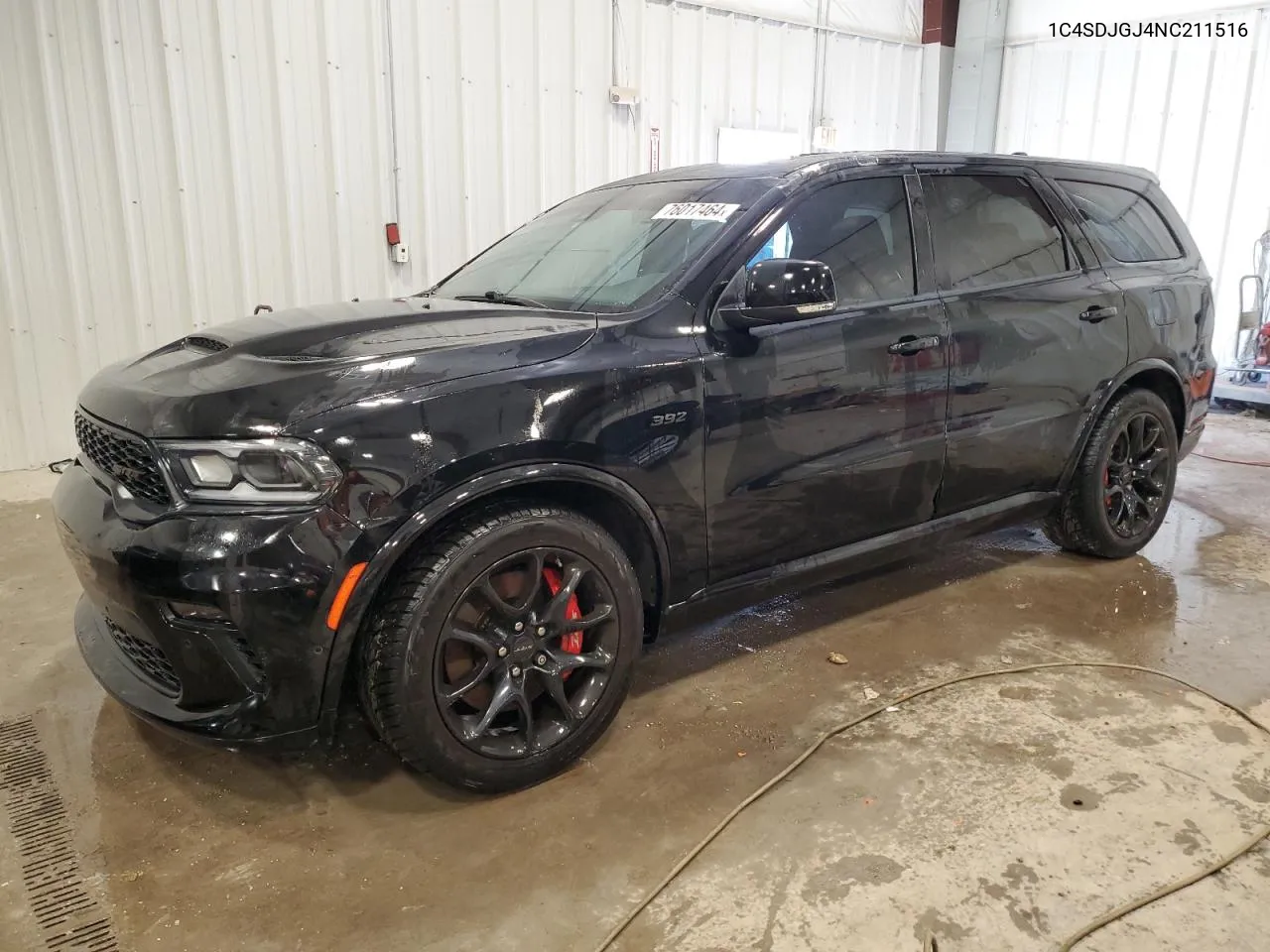 2022 Dodge Durango Srt 392 VIN: 1C4SDJGJ4NC211516 Lot: 76017464