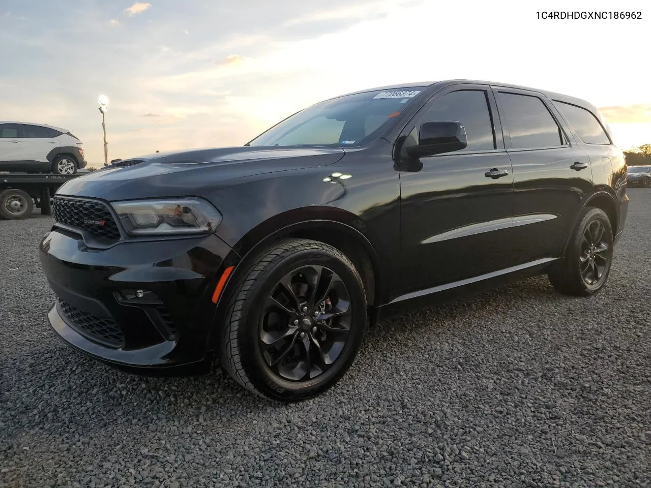 2022 Dodge Durango Gt VIN: 1C4RDHDGXNC186962 Lot: 77066374