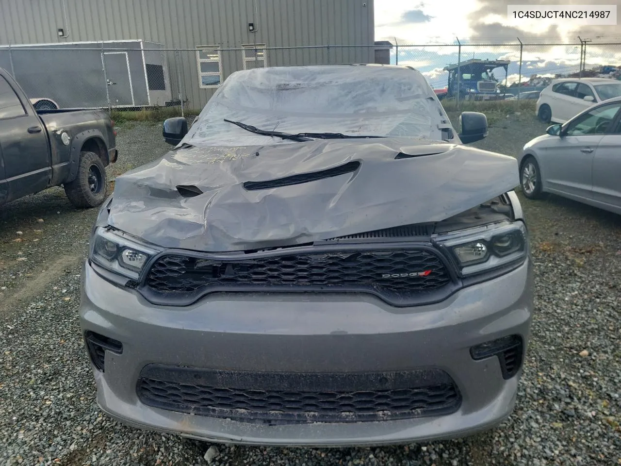 2022 Dodge Durango R/T VIN: 1C4SDJCT4NC214987 Lot: 78196674