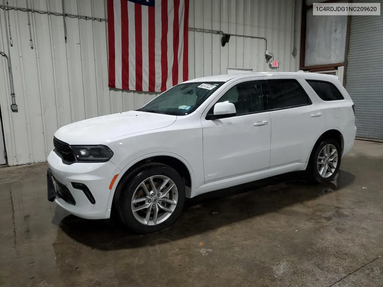 2022 Dodge Durango Gt VIN: 1C4RDJDG1NC209620 Lot: 79896944