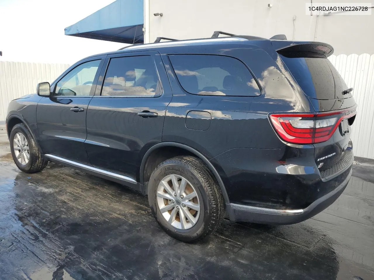 2022 Dodge Durango Sxt VIN: 1C4RDJAG1NC226728 Lot: 80752944