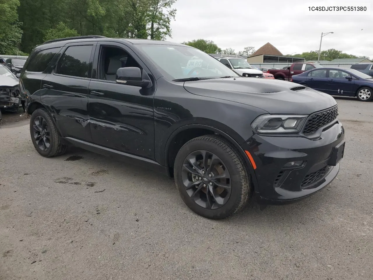 2023 Dodge Durango R/T VIN: 1C4SDJCT3PC551380 Lot: 54445034