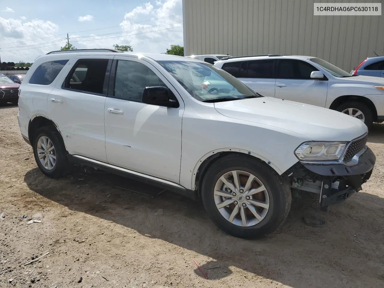 2023 Dodge Durango Sxt VIN: 1C4RDHAG6PC630118 Lot: 60149284