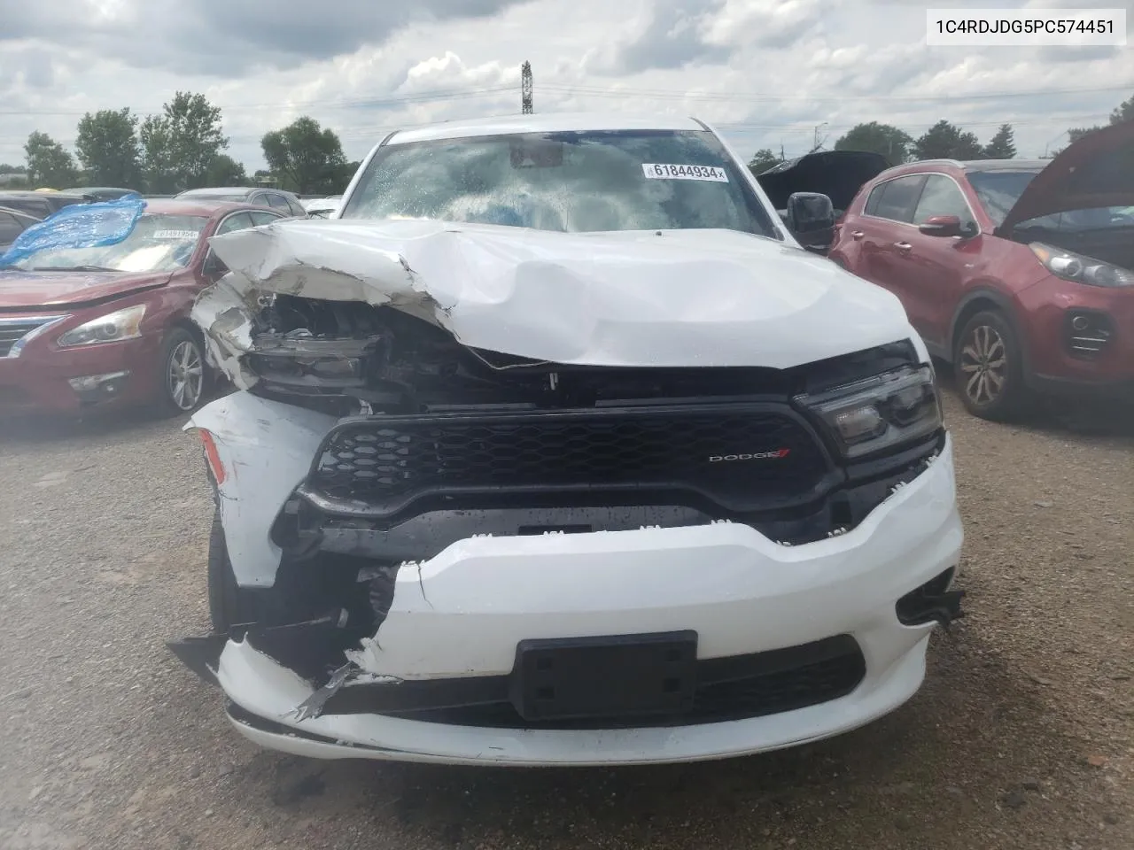 2023 Dodge Durango Gt VIN: 1C4RDJDG5PC574451 Lot: 61844934