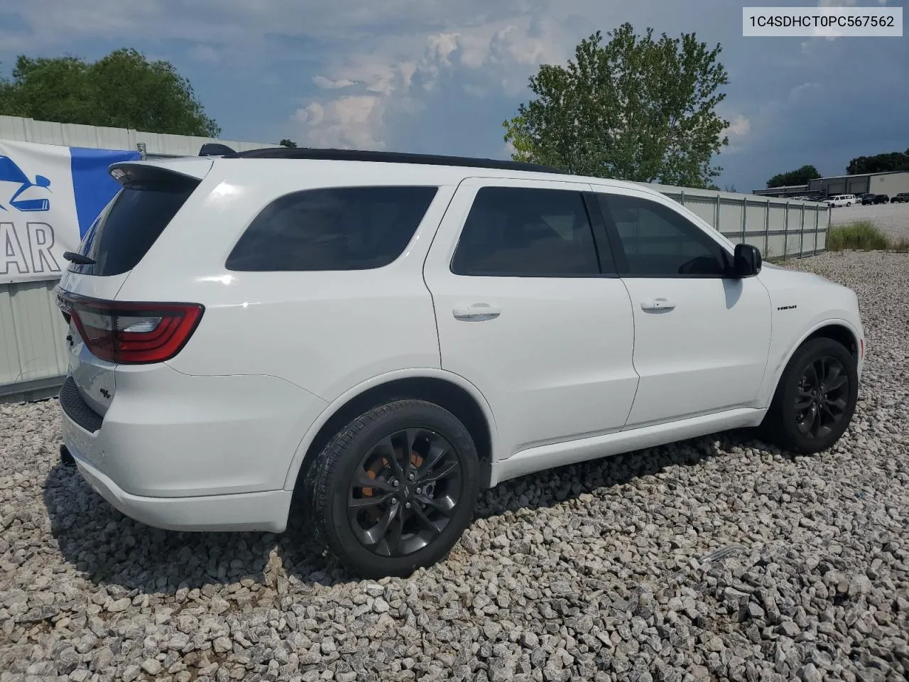 2023 Dodge Durango R/T VIN: 1C4SDHCT0PC567562 Lot: 61943854