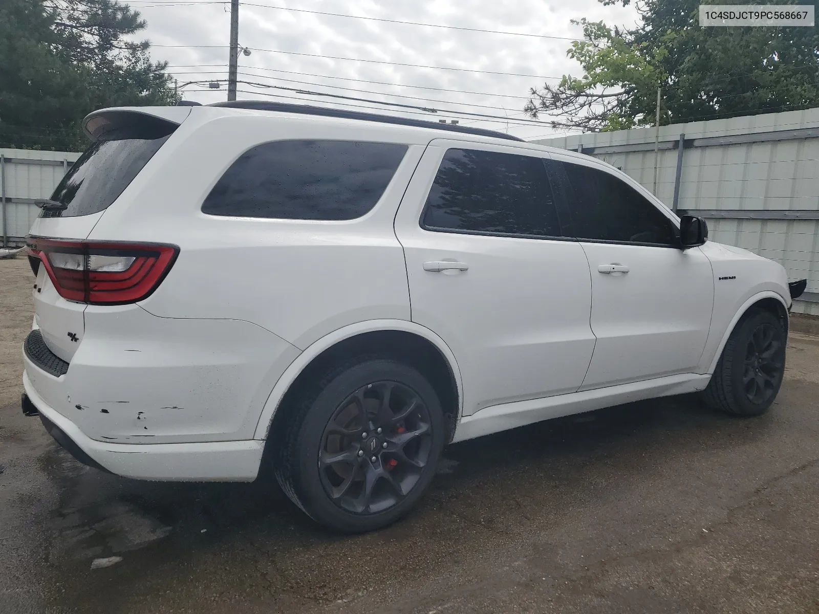 2023 Dodge Durango R/T VIN: 1C4SDJCT9PC568667 Lot: 66307914