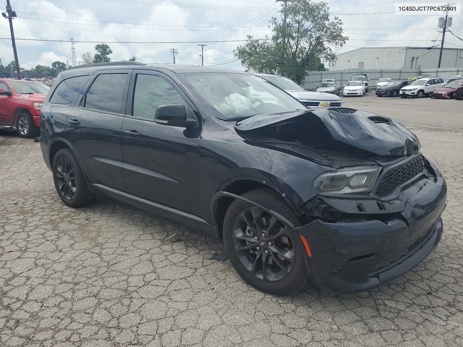 2023 Dodge Durango R/T VIN: 1C4SDJCT7PC672901 Lot: 67879044