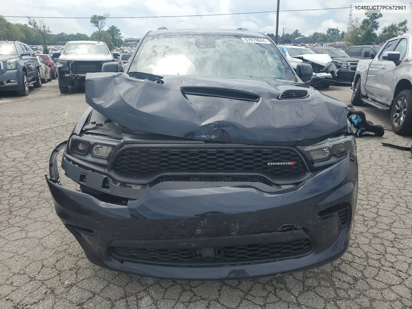 2023 Dodge Durango R/T VIN: 1C4SDJCT7PC672901 Lot: 67879044