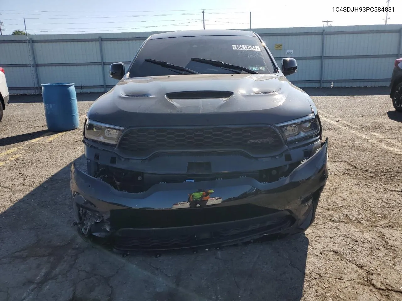 1C4SDJH93PC584831 2023 Dodge Durango Srt Hellcat