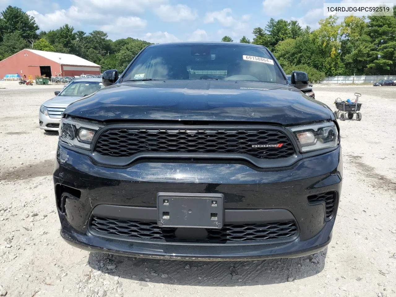 2023 Dodge Durango Gt VIN: 1C4RDJDG4PC592519 Lot: 69158864