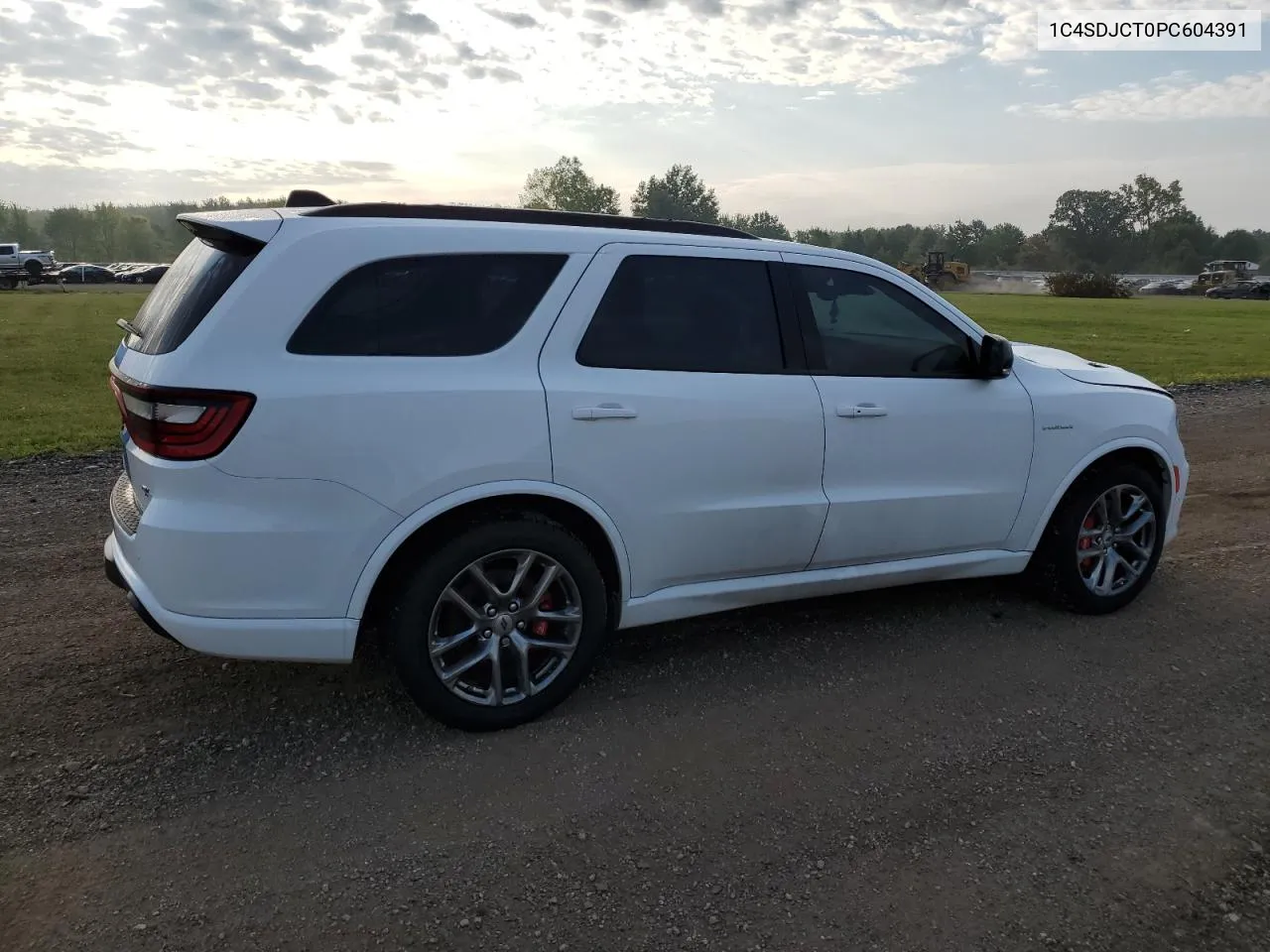 2023 Dodge Durango R/T VIN: 1C4SDJCT0PC604391 Lot: 69259914